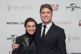 Vicky McClure and her film director husband Jonny Owen