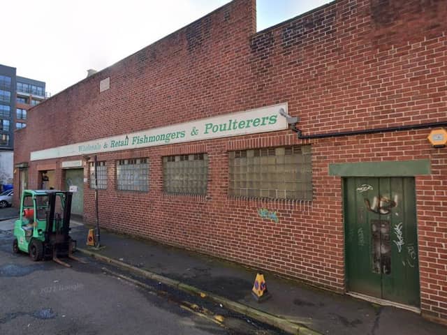Alterations would be made to the frontage of 184 to 200 Howard Street to transform the site into a Afro-Caribbean supermarket