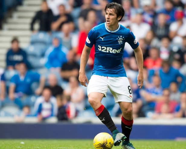 Joey Barton during his short stint at Rangers in 2016