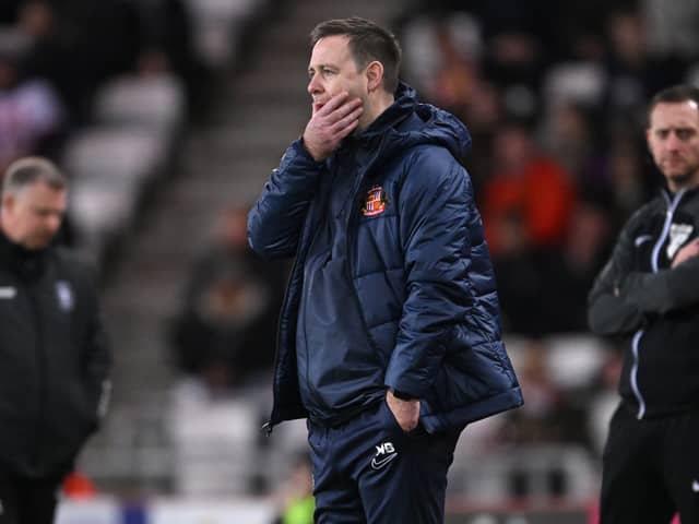Sunderland head coach Michael Beale 