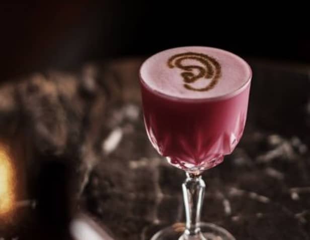 Merchant City Speakeasy, Absent Ear, were nominated for the best drink at the Glasgow Bar Awards 2024 for their cocktail - Cafe Dal Goghna
