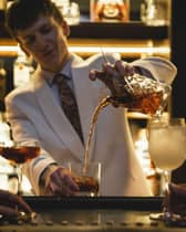 Over in Dakota Hotel lies Jacks Bar - who serve the Steeplejack, a new cocktail added to the best drinks longlist at the Glasgow Bar Awards 2024.