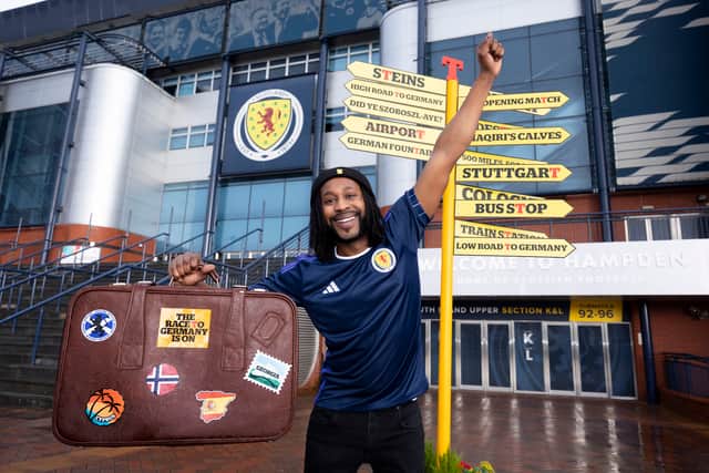 Tennent's have launched their race to Germany - where Scots can apply to race for an online mini-series with the winner winning free tickets to Scotland's opening match at the Euros 2024.