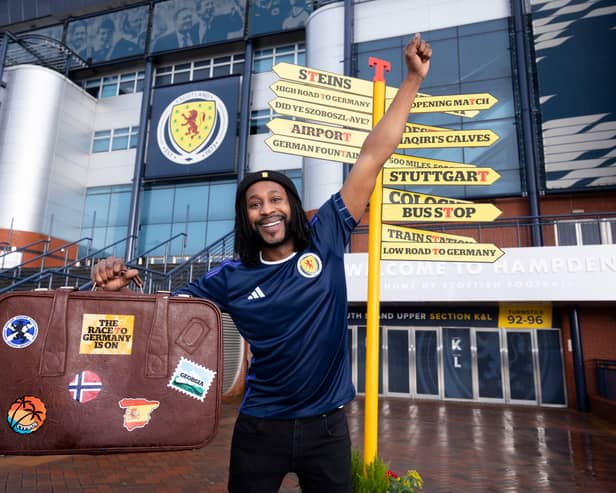 Tennent's have launched their race to Germany - where Scots can apply to race for an online mini-series with the winner winning a swathe of prizes at the Euros 2024.