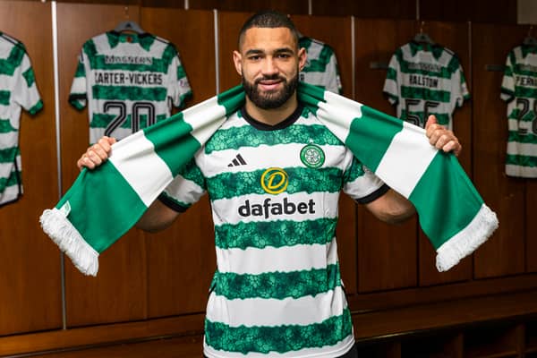 Cameron Carter-Vickers is pictured after signing a contract extension until 2029