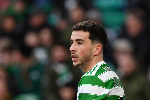 Celtic forward Mikey Johnston.