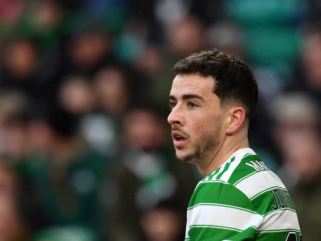 Celtic forward Mikey Johnston.