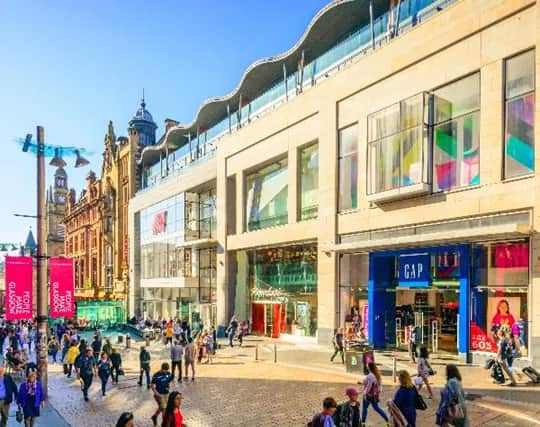 Hm buchanan street shop