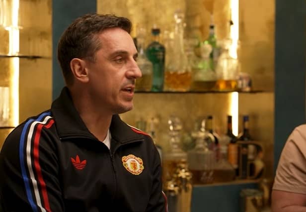 Gary Neville has had his Celtic and Rangers say