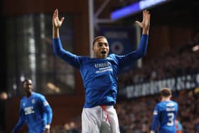 Will it be Cyriel Dessers or Fabio Silva up top for Rangers on Wednesday night? Cr. Getty.