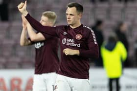 Lawrence Shankland has scored 19 goals across all competitions for Hearts this season. 