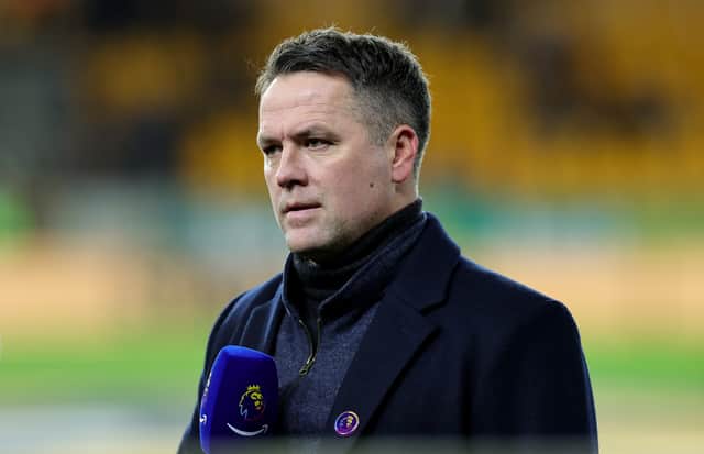 Former England striker Michael Owen.