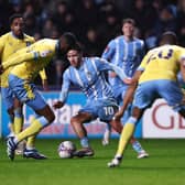 Coventry City’s Callum O’Hare in action.