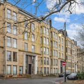 This modern development in Glasgow's West End is currently on the market and up for sale 