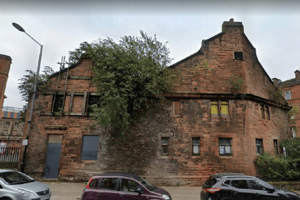 The former janitor house building on Church Street in Partick, Glasgow is to be demolished 