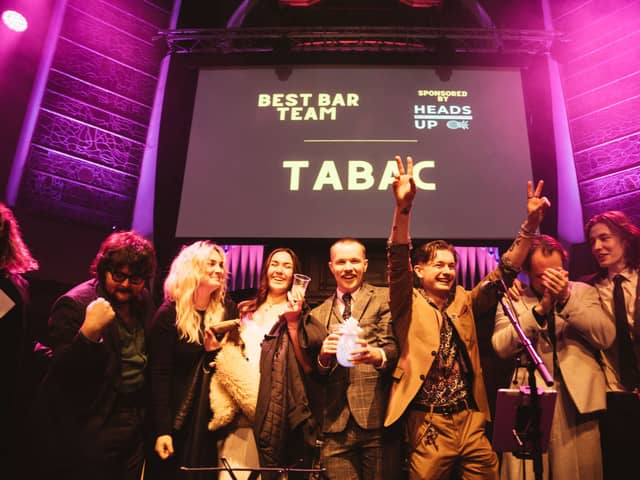 Tabac were crowned as one of the winners at the 2024 Glasgow Bar Awards 