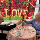 Glasgow care home residents have been sharing their tips to a long happy marriage. 