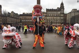 An image of the Chinese New Year celebration in George Square back in 2018.