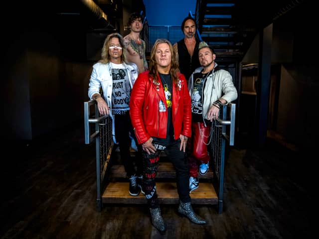 Chris Jericho is coming to Glasgow with his hard rock band, Fozzy, at Queen Margaret Union, February 20.