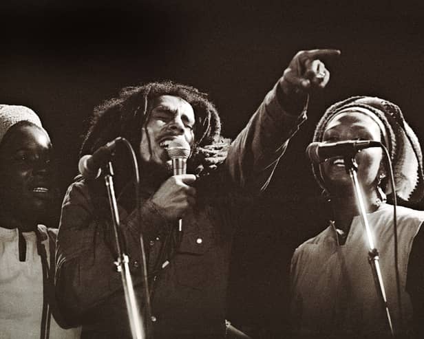 Bob Marley played live at Glasgow's Apollo in 1980 before he passed away the following year. 
