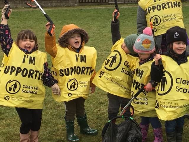 Children across Scotland are getting set to come together for Keep Scotland Beautiful 