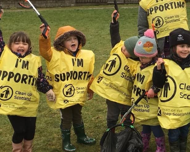 Children across Scotland are getting set to come together for Keep Scotland Beautiful 