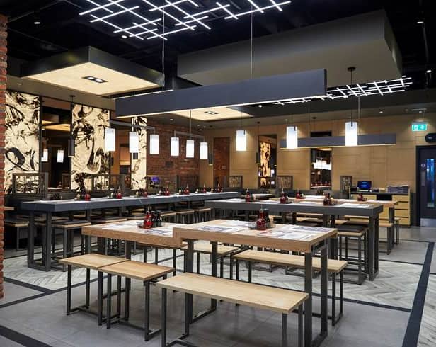 The new wagamama opened this week in the St Enoch Centre in Glasgow city centre