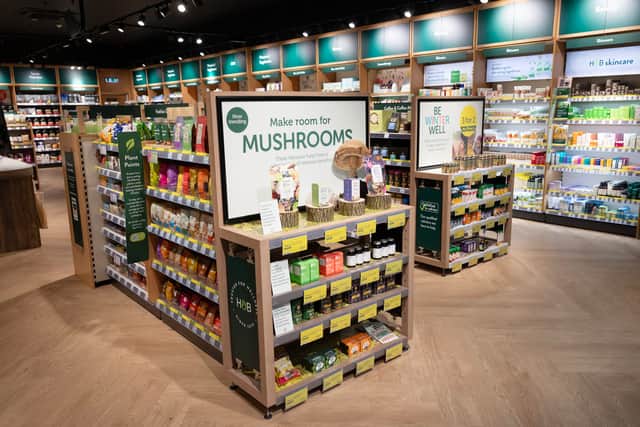 A look inside the new Holland and Barrett shop at Silverburn 