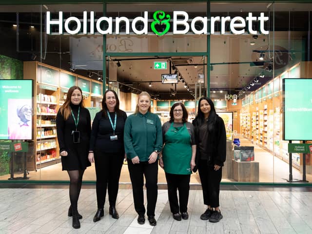 Holland and Barrett have opened their new store at Silverburn. 