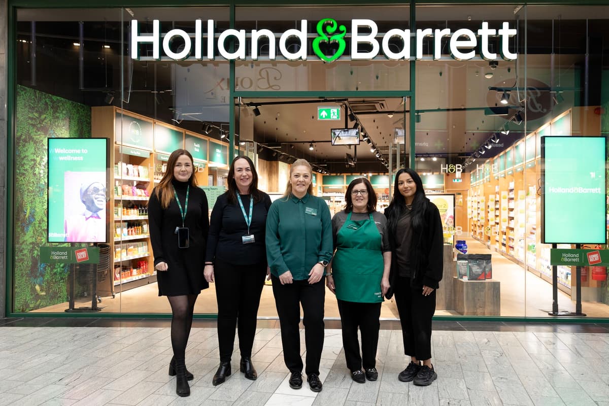 Holland and Barrett open new impressive Glasgow store after revamp