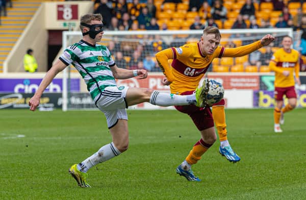 Celtic locked horns with Motherwell in Lanarkshire