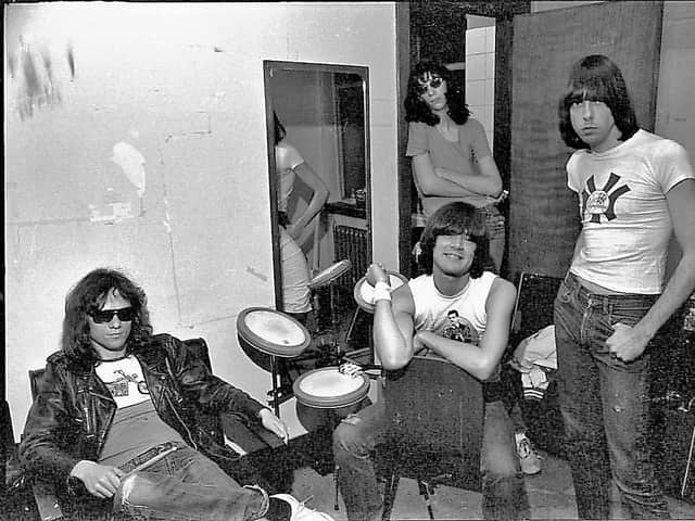 Ramones were one of the many famous acts who played live at Strathclyde Students' Union 