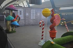 Parents and children alike were really let down by the drab concrete surrounds of what was supposed to be a wonderland akin to Willy Wonka's vibrant chocolate factory