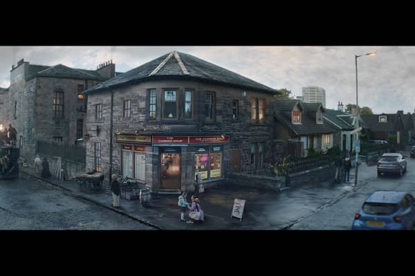 The Corner Shop on Quarry Street featured in the new Cadbury advert
