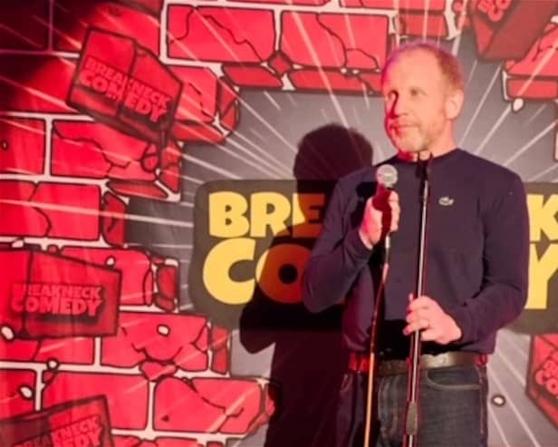 Blind comedian Neil Skene will be putting on his first solo comedy show at the Glasgow Comedy Festival later next month