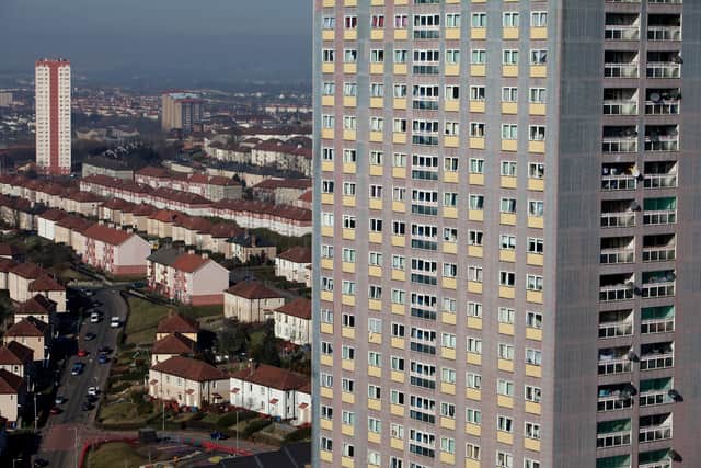 Glasgow North East used to be home to the Red Road Flats - an infamous set of towers which were demolished in 2015.