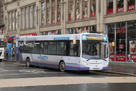 The number 2 bus from Faifley to Baillieston/ Airdrie via Glasgow City Centre is the joint first busiest bus in Glasgow - with an average daily passenger count of around 15,000.