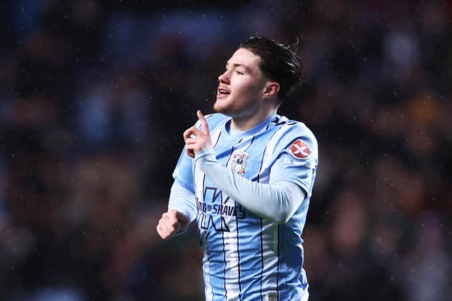 Coventry City midfielder Callum O'Hare