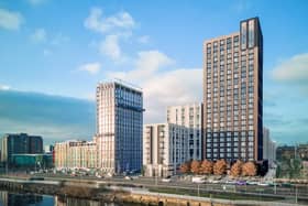 Almost 1,000 new flats can be built on Glasgow's riverside. 