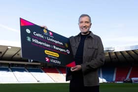 Graeme Souness has been previewing the Scottish Cup ties live on Viaplay