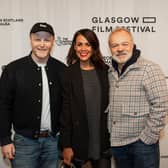 Graham Norton was one of many famous faces who appeared on the red carpet in Glasgow for the Glasgow Film Festival 