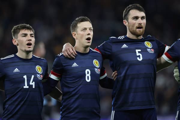 Rangers and Celtic have names included - and missing - from Steve Clarke's Scotland squad. Cr. SNS Group.