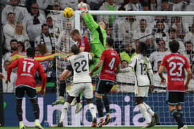 The former Celtic defender was up against Los Blancos.