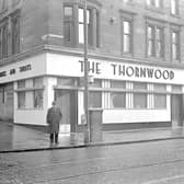 The Thornwood on Dumbarton Road pictured in 1939. The pub looks a little different these days. 