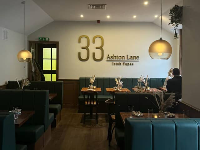 The new restaurant on Ashton Lane is bringing a taste of Irish cuisine to Ashton Lane. 