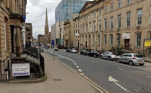 A part of Bath Street is to be closed in Glasgow city centre for around 10 weeks 