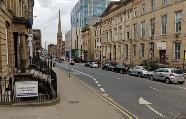 A part of Bath Street is to be closed in Glasgow city centre for around 10 weeks 