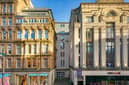 The flat building at 10 Buchanan Street near the bottom of the thoroughfare