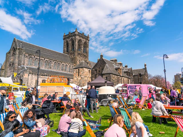 Paisley food and drink festival will be returning in April 2024 