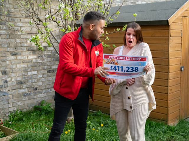 Leyla, formerly of Knightswood but now living in Essex, won over £400k in the People's Postcode Lottery